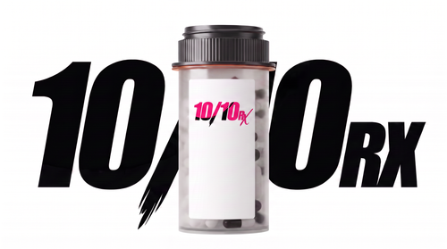 10/10Rx doctor-prescribed medication packaging