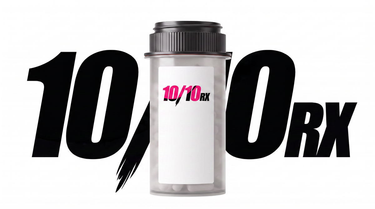 10/10Rx doctor-prescribed medication packaging